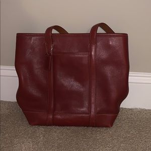 Reddish Coach Purse